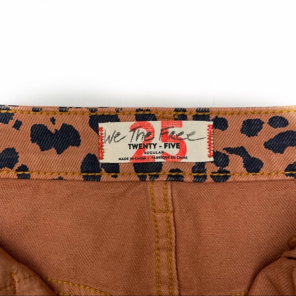 FREE PEOPLE PINEAPPLE COMBO JEAN SKIRT - Picture 3 of 3